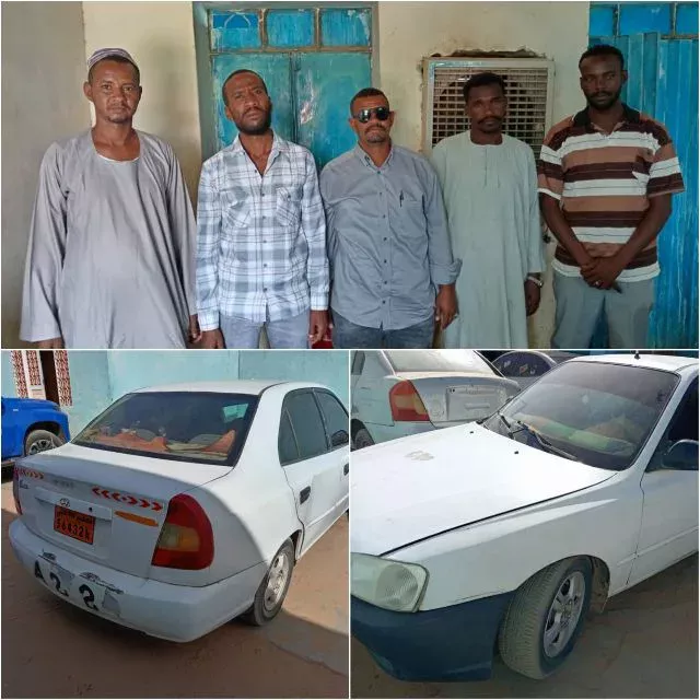 Al-Dabba local police dismantle network specializing in vehicle theft