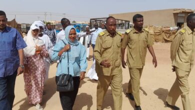 Executive Director of Shendi Locality Inspects New Land Port Central Market, Confirms Willingness to Provide All Services