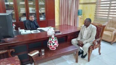 Government Secretary Receives Director General of White Nile State Local Government Office