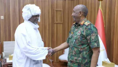 Chairman of the Sovereignty Council and Commander-in-Chief of the Armed Forces meets with a delegation from the Shura and the authority of the Zaghawa tribe