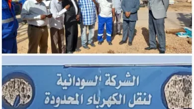 Acting Nile Governor reviews progress of work at Atbara converter station