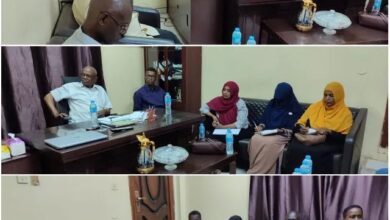 Health insurance in North Kordofan: discusses with Mecca Hospital the provision of eye services to policyholders