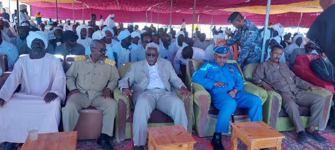 In the midst of a large and crowded presence, the Nile governor witnessed the reconciliation between the Nuba and the Magadhibs and appreciated the efforts of the reconciliation committee.