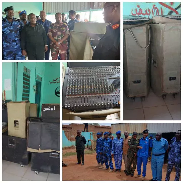 Island governor oversees arrest of stolen goods in Wad Medani