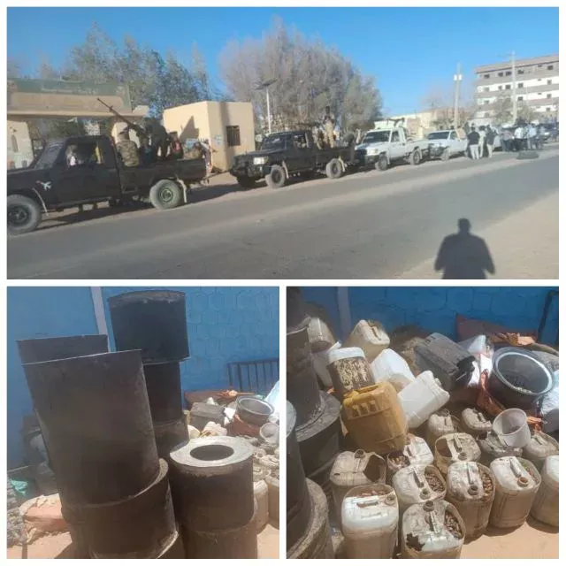 Most dangerous habitual criminals arrested by Joint Force in Halfa, in possession of local alcohol, drugs and banned cosmetics.