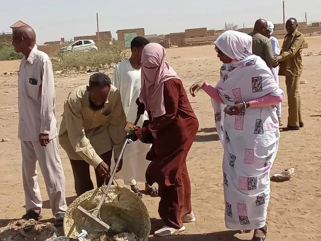 Shendi - Launch of campaign no. (7) for environmental sanitation