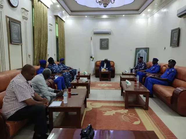 The Nile Governor, during his meeting with the Director of the General Administration of Police Services, reiterates his praise for the distinguished performance of the state police.