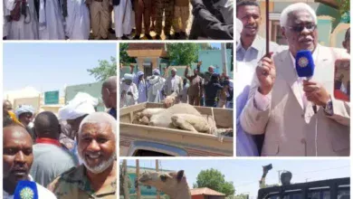 The Nile governor, addressing the convoy of the Bisharin tribe heading towards the armed forces in Khartoum, highlighted the distinction between the tribe and the convoy.