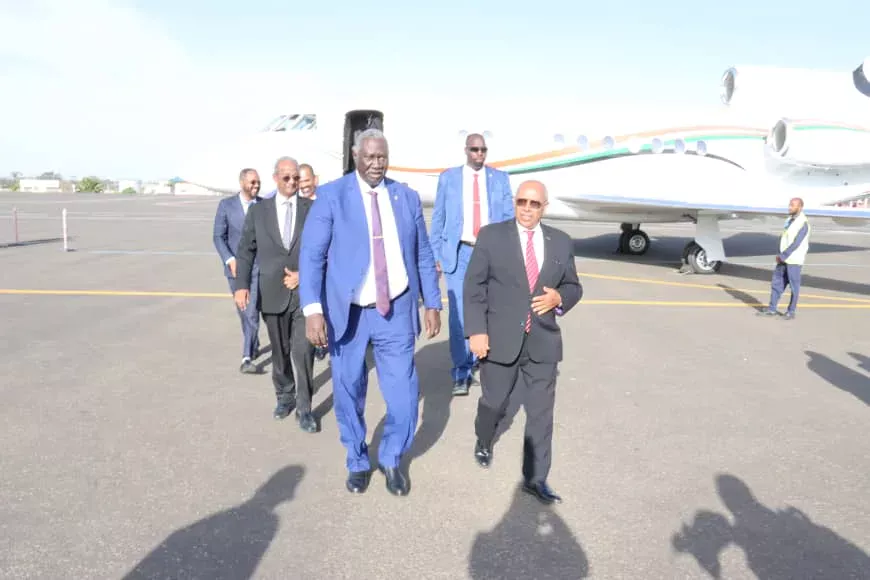 The vice-president of the Sovereignty Council arrives in Asmara