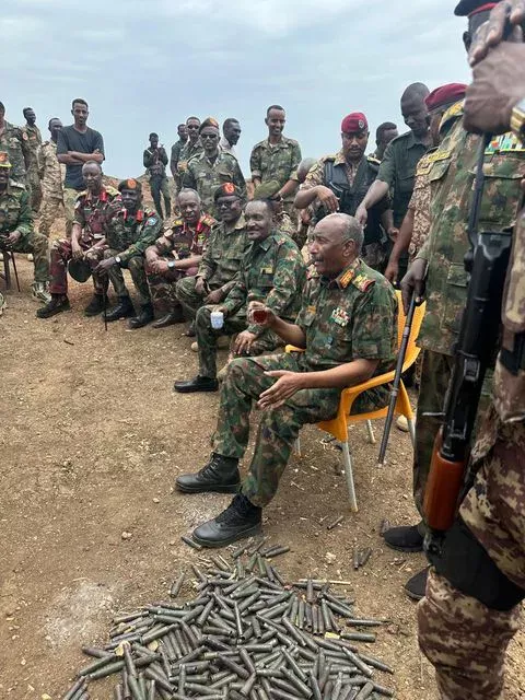 Chairman of the Sovereignty Council and Commander-in-Chief of the Armed Forces arrives at the frontline in Sennar State