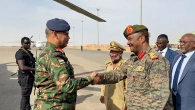 Member of the Sovereignty Council, Deputy Commander-in-Chief, Lieutenant General Ibrahim Jaber arrives in Marawi and inspects the 19th Infantry Division