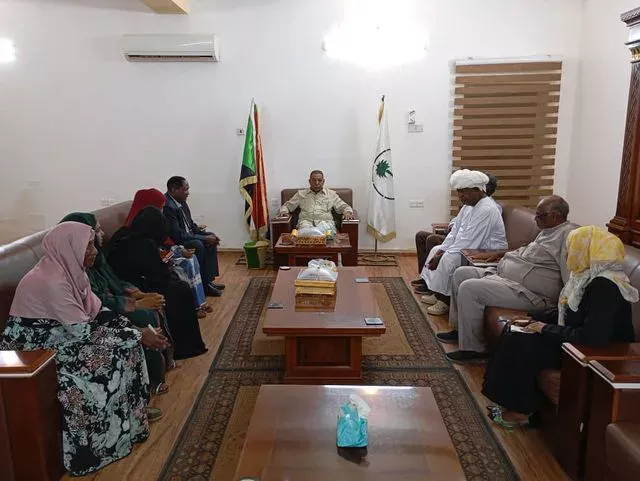 Northern Governor meets delegation of Khartoum Journalists Association in the state