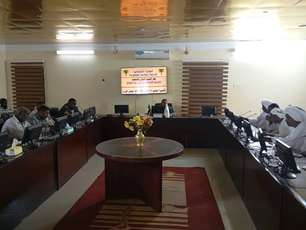 Northern Governor meets owners of agricultural investment projects in northern Dongola State