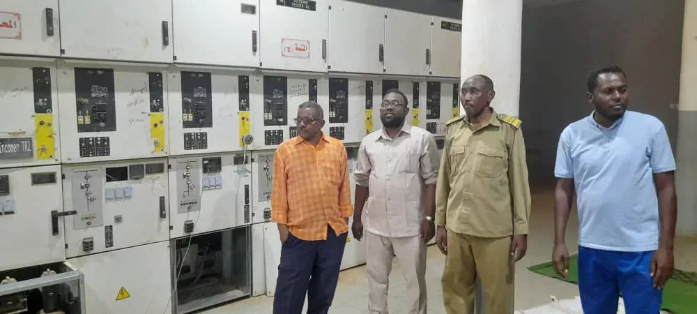 Shendi Locality Executive Director Supervises Installation of Shendi Power Transformer, Which Will Come into Operation in Three Days