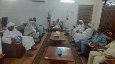 The Governor of the North meets the presidential delegation of the Popular Resistance