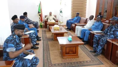 The Governor of the North receives the Director of the Central Community Police Department