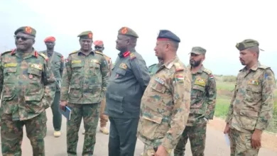 A visit by the leaders of the 18th Infantry Division, White Nile Crocodile, to the front lines of the soldiers as part of the field visits