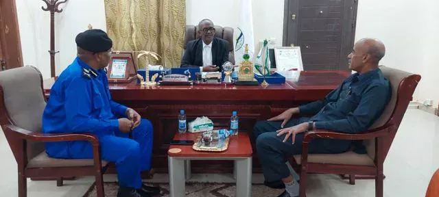 Acting Governor of Nahr receives Deputy Director General of Emdad Police Force, renews praise for distinguished performance of police in the state.