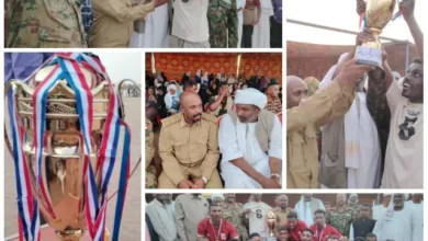 Al-Dabbah Executive Attends the Final of the Martyrs' Tournament of Al-Karama Battle Between Al-Karba and Badinger, Who Won Al-Afadh Qibli Al-Afadh in Al-Daba Locality, Northern State.