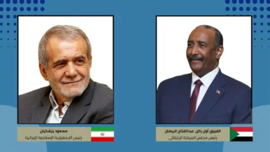 Chairman of the Sovereignty Council and Commander-in-Chief of the Armed Forces Congratulates Iranian President Masoud Pezeshkian on His Victory in the Presidential Elections