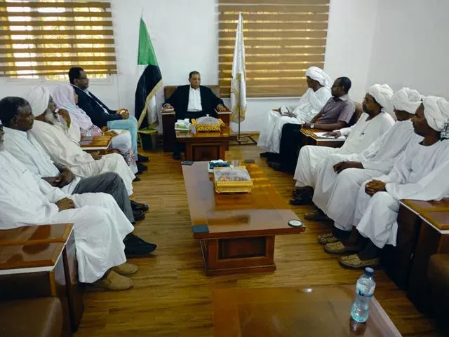 Northern Governor Meets Delegation from Arab Haj Hospital