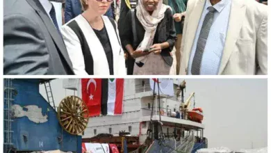 Port Sudan Port Receives Turkish Humanitarian Ship