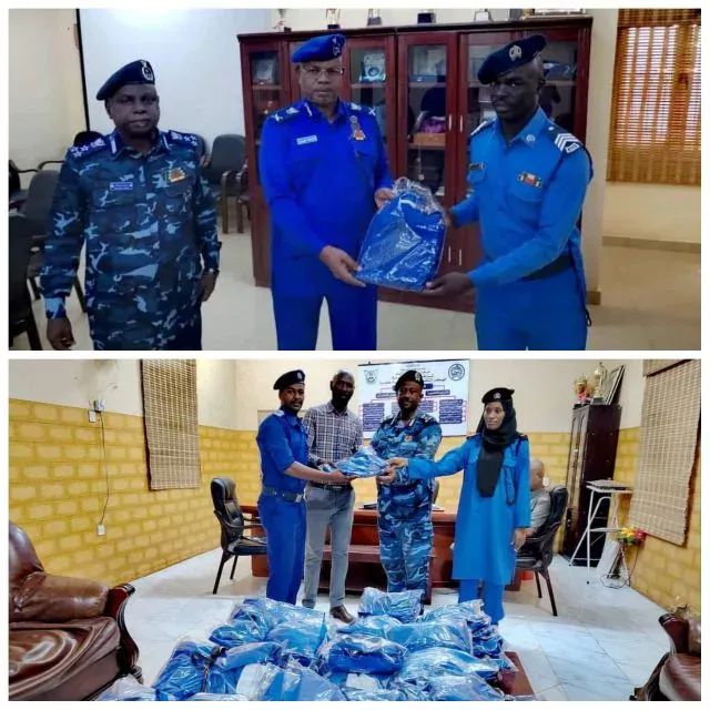 River Nile State Police Successfully Provides Police Uniforms and Accessories to All Members in Partnership with Esnad for Military Missions