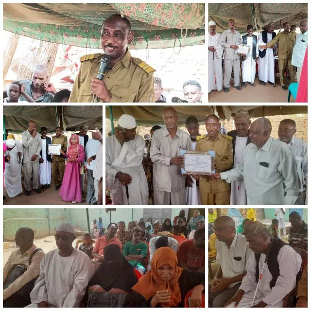 Shindi Executive praises the role of the blind. Khaled Abdel Ghaffar stresses the importance of supporting them.. and the Zakat Office ensures their support.