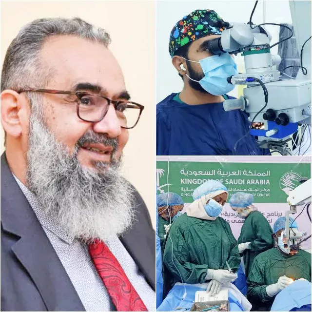 Sight Foundation Regional Director: Visits Makkah Hospital in Atbara and Kassala and announces free cataract surgeries next month.