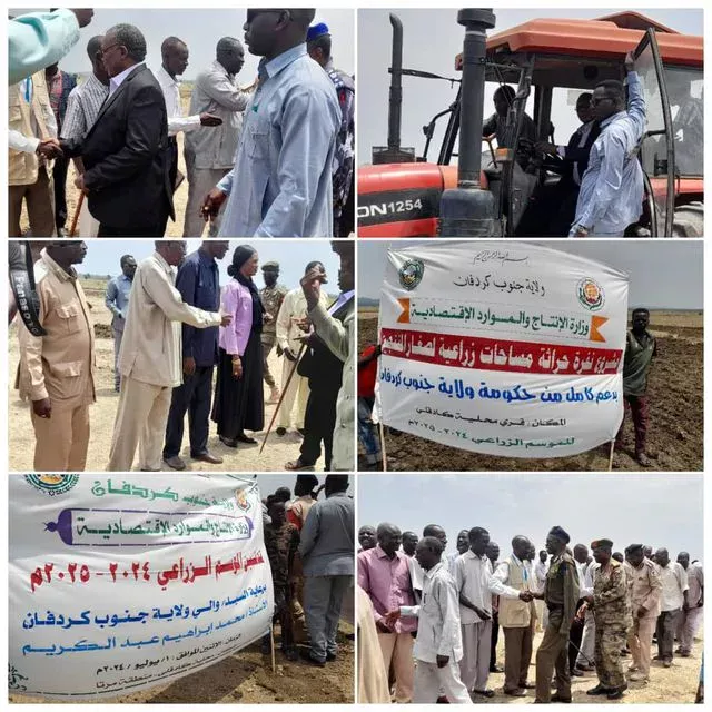 South Kordofan Government Launches Agricultural Area Ploughing Project for Smallholder Farmers
