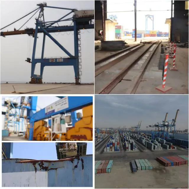 The southern port is undergoing major maintenance and rehabilitation work on cranes and the installation of a new power plant.