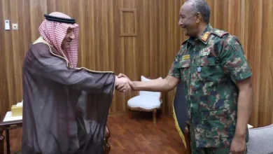 Transitional Sovereignty Council President Meets Saudi Deputy Foreign Minister