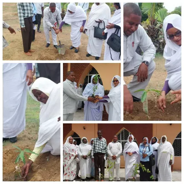 White Nile Minister of Production and Economic Resources and Secretary to the State Government launch Organic and Family Farming Initiative in the State.