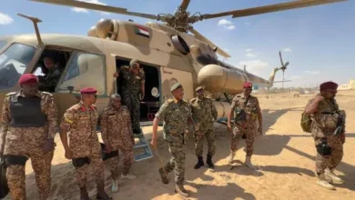 Chairman of the Sovereignty Council and Commander-in-Chief of the Armed Forces inspects areas affected by torrents and rains in Nile State