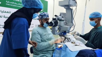 King Salman Humanitarian Aid and Relief Center, in cooperation with Al-Ramdi Center, performs quality eye surgeries free of charge