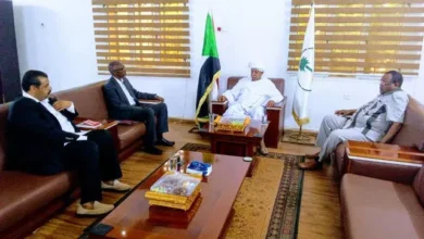 Northern Governor Meets Vice Dean of Sudan Open University