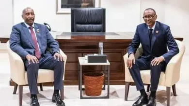 President of the Sovereignty Council meets Rwandan President