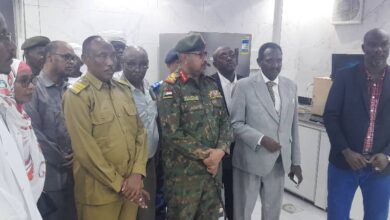 Shendi Locality Executive Director and Second Commander of 3rd Infantry Division Inaugurate Al-Tohamy Specialized Hospital in Shendi