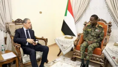 Sovereignty Council Member Lt. Gen. Rukn Kabashi Meets Egyptian Ambassador to Sudan