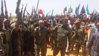 The 18th Infantry Division on the White Nile celebrates the graduation of the fifty-first batch of new recruits and the implementation of the 375th Battalion's training project, Anger of the Crocodiles