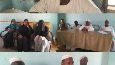 The Executive Director of Umm Rawaba Locality meets with the Development Committee of Da'ashana City and the meeting discusses a number of issues.