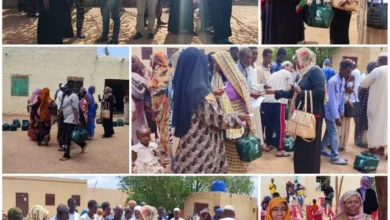 The story continues... King Salman Center, Addah Organization and Shendi Locality Social Affairs Department provide the health kit to the shelters.