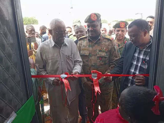 White Nile Governor Inaugurates Military Hospital in Tandelti Town