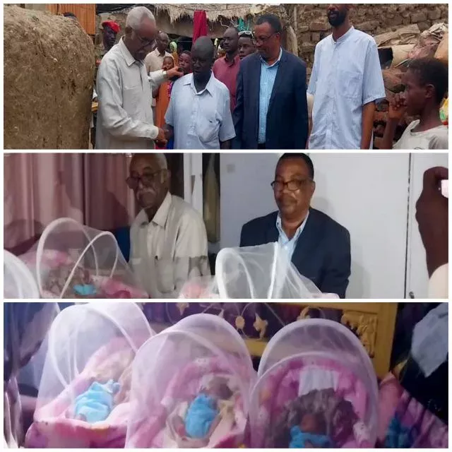 White Nile Governor Records Visit to Twins Al-Burhan, Kabashi and Al-Atta Barbak