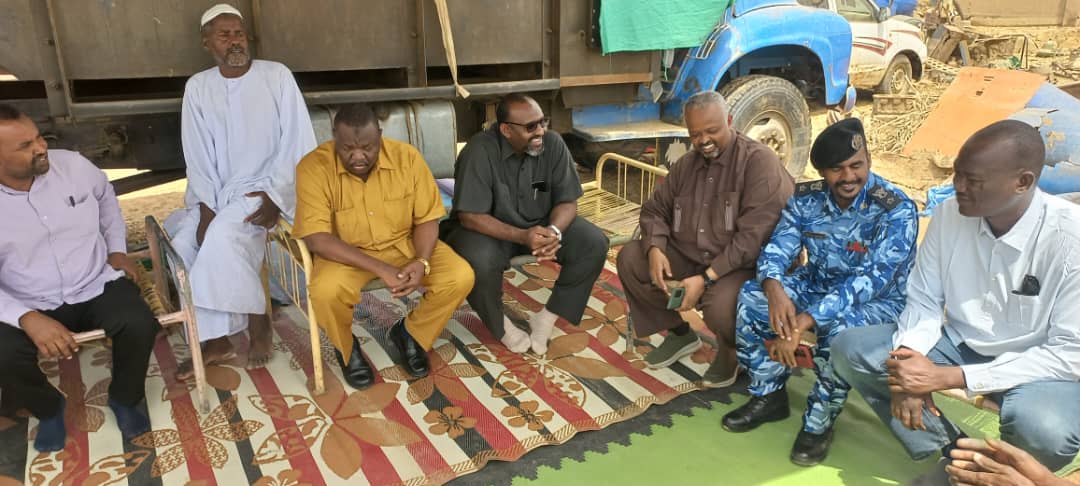 A delegation of the leaders of the Sudanese Mineral Resources Corporation of the country and the state, headed by the director of the General Administration of Traditional Mines, inspects the Ubaidiya regions and provides support in the amount of 200 billion dialysis machines and adopts an environmental sanitation plan. campaign.