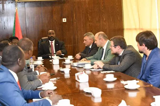 Acting Governor of Darfur Region Meets Delegation of Representatives of Russian Chamber of Commerce and Industry