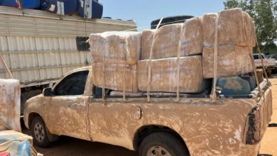 Anti-smuggling operation in River Nile State seizes 3 vehicles carrying 60 packages of human medicines