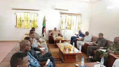 Arrangements for visit of Director General of Sudanese Mineral Resources Corporation to inaugurate community projects