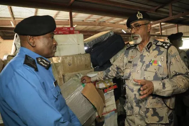 Director General of Customs Force inspects progress of work at Port Sudan Airport Customs Department