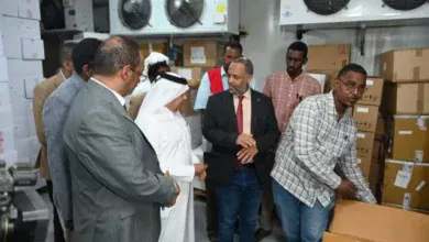 Federal Ministry of Health receives laboratory reagents and blood transfusion consumables from Qatar Red Crescent